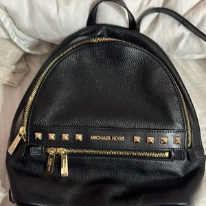 Michael kors mini backpack